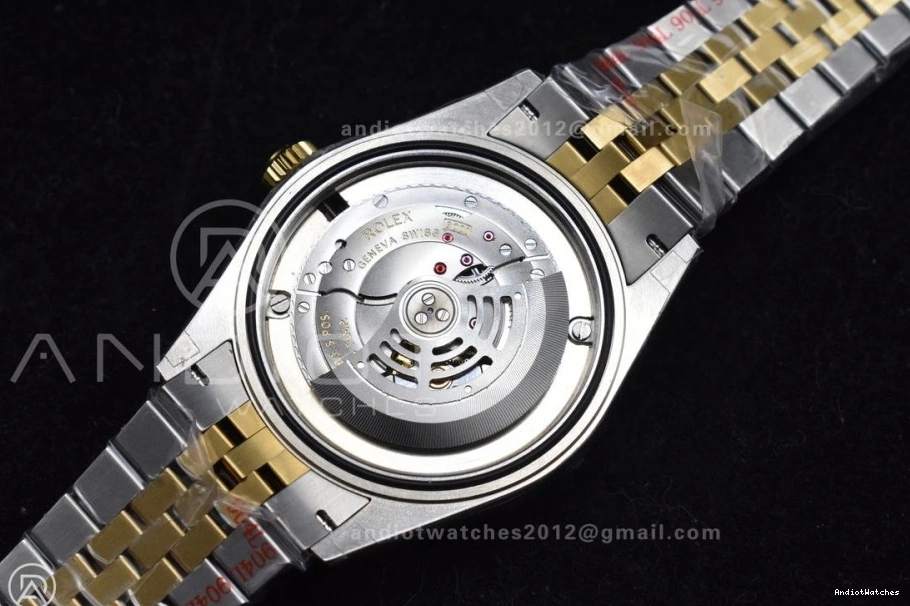 SS Best Noob A23J Skydweller On SS YG White Bracelet 1113 Edition EasyCare YG Dial 1202